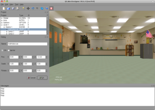 programming environment and scene editor for 3D games