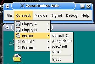 controlling GUI for qemu