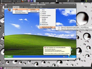 controlling GUI for qemu