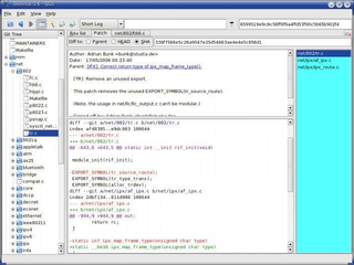 Qt application for viewing GIT trees