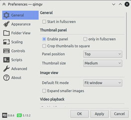 Qt5 image viewer with optional video support