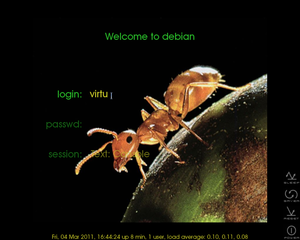 framebuffer-enabled replacement for getty