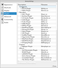 feature-rich audio player with support of many formats