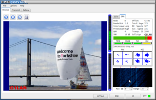 Qt-based slow-scan TV and fax