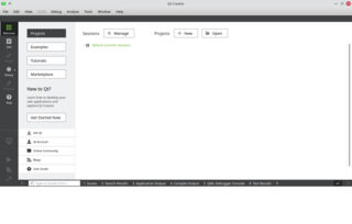 integrated development environment (IDE) for Qt