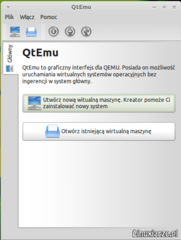 graphical user interface for QEMU