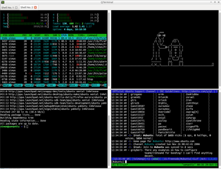 Lightweight Qt terminal emulator
