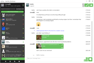 Powerful Tox client that follows the Tox design guidelines
