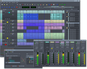 MIDI/Audio multi-track sequencer application