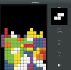 popular Russian game, similar to Tetris