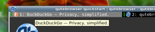 Keyboard-driven, vim-like browser based on Python and Qt