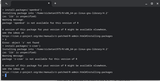 GNU R core of statistical computation and graphics system