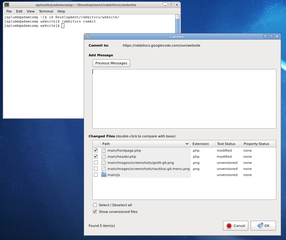 Command line interface for RabbitVCS