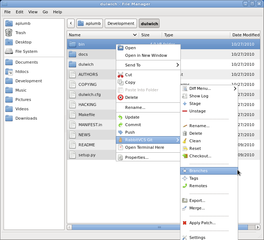 Thunar: Seamlessly integrates into Thunar workflow