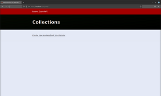 simple calendar and addressbook server - daemon