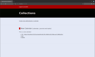 simple calendar and addressbook server - daemon