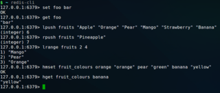 redis-cli