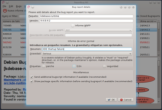 Easy to use alternative to Debian's classic reportbug