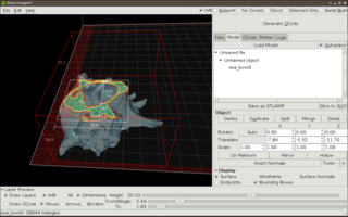 STL to GCode Converter and print software for RepRap machines