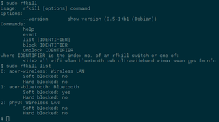 tool for enabling and disabling wireless devices