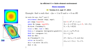 efficient Finite Element environment