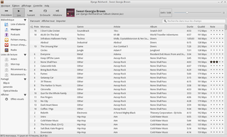 music player and organizer for GNOME