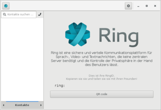 the welcome screen after a key was created