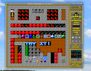 arcade-style game