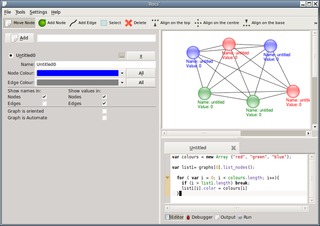 graph theory IDE