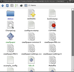 simple graphical file manager for X11
