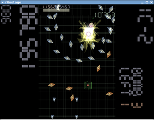 arcade-style space shooting game