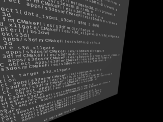 3d terminal emulator for s3d
