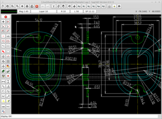 CAD/CAM of 2D program