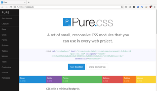 set of small, responsive Sass and CSS modules