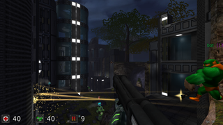 3D first-person shooter game