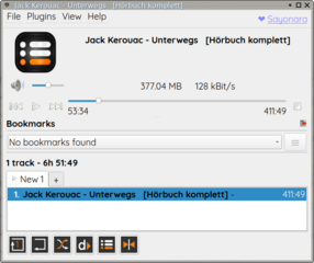 small, clear and fast audio player