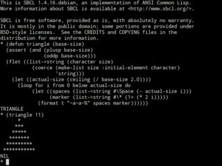 Common Lisp compiler and development system