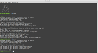 IRC proxy for multiple users