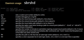 Scratchbox Remote Shell daemon