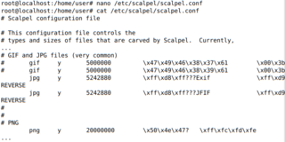 edit - /etc/scalpel/scalpel.conf