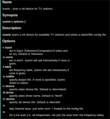 television channel-scanner