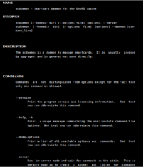 GNU privacy guard - smart card support