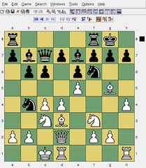 chess database with play and training functionality