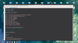 Lightweight GTK-based programming editor