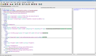 Lightweight GTK-based programming editor