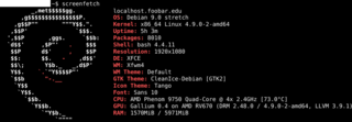 Bash Screenshot Information Tool