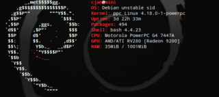 version 3.8.0-8 Debian Sid PPC port