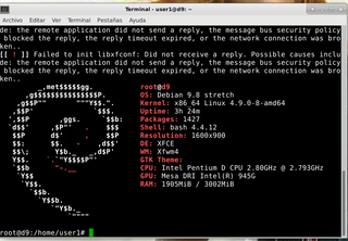 Optiplex 680 Viernes 8 Marzo 2019 Debian! d-_-b