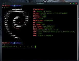 Bash Screenshot Information Tool