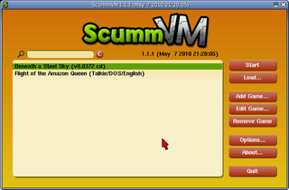 engine for several graphical adventure games